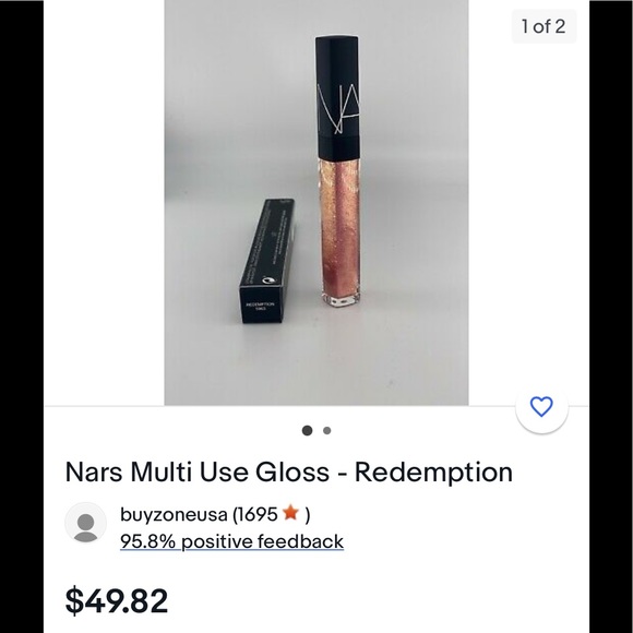 RELENTLESS NARS MULTI USE LIP GLOSS DISCONTINUED - Picture 11 of 16
